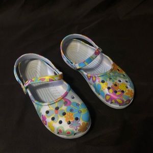Crocs Flower Print